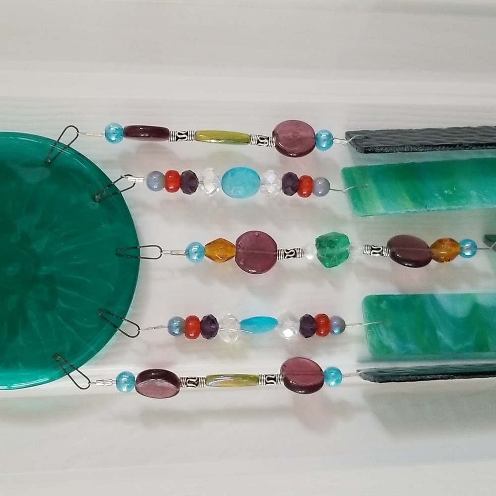 Glass Windchime by Desert Creations - Picture 4 of 16